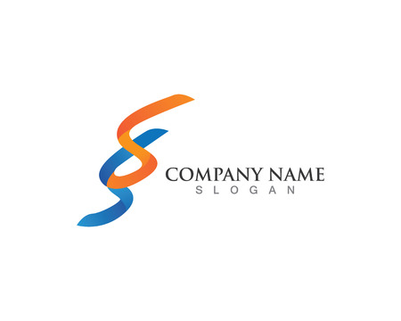 SS letters logoのイラスト素材
