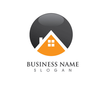 Buildings home logoのイラスト素材