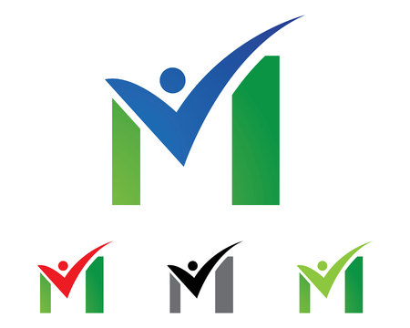 M logo.のイラスト素材