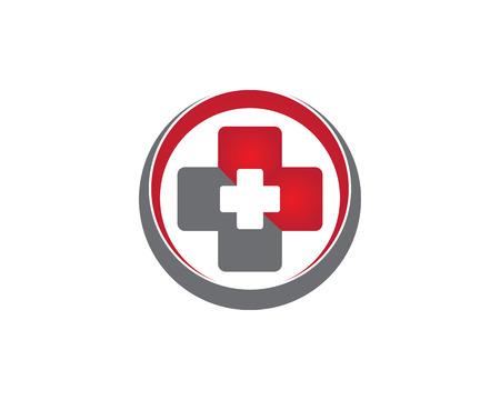 Hospital logoのイラスト素材