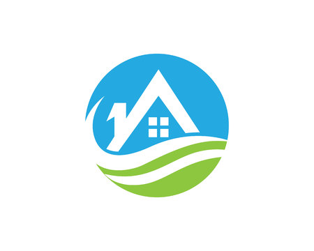 Home water logoのイラスト素材