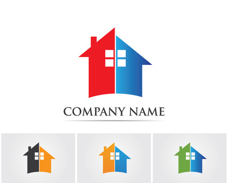 Home and building logoのイラスト素材