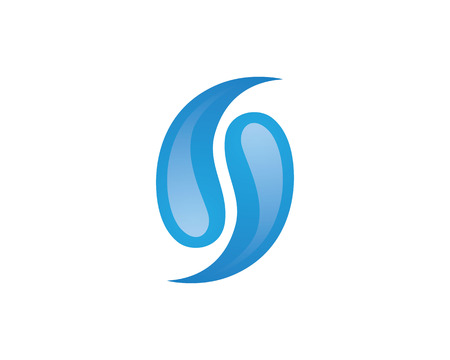 Water logoのイラスト素材