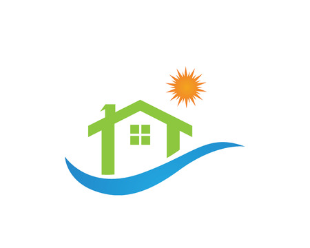 Home and building logoのイラスト素材