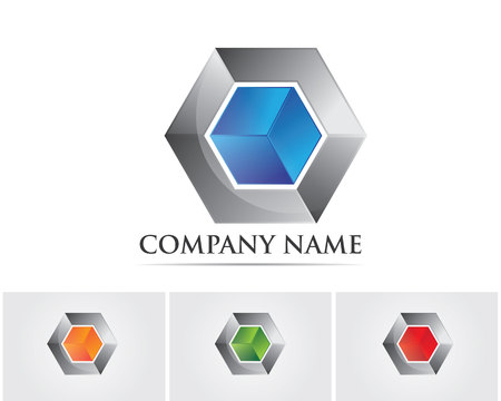 Box gems logoのイラスト素材