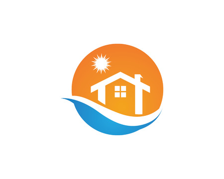Home and building logoのイラスト素材