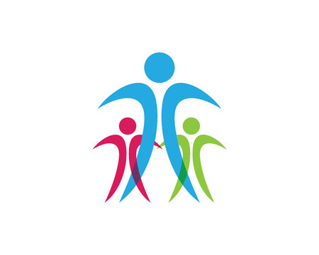 Health familyのイラスト素材