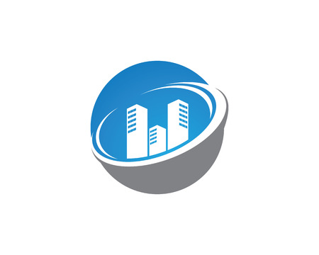 Real estate logoのイラスト素材