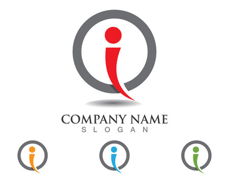 I logoのイラスト素材