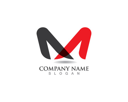 M letter logoのイラスト素材