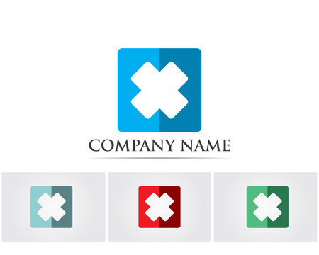 Hospital logoのイラスト素材