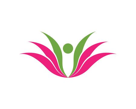 Health success people care logo and symbols templateのイラスト素材