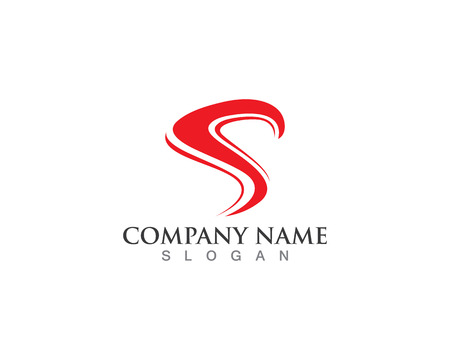 Business corporate letter S logo design vectorのイラスト素材