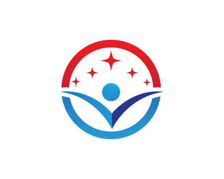 People care success health life template iconsのイラスト素材