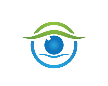 Vector - Eye care logo vectorのイラスト素材