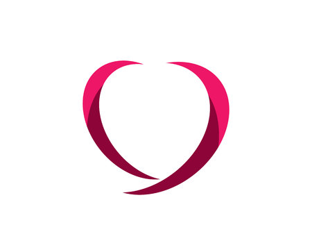 Love Logo Vector Templateのイラスト素材