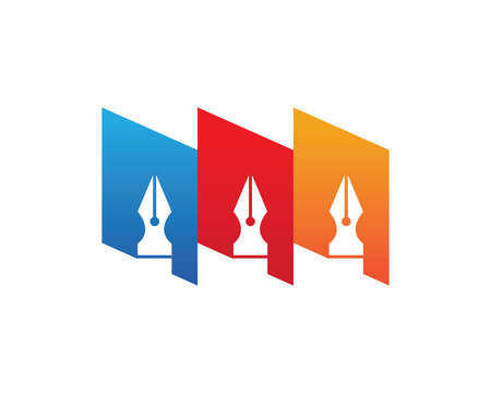 Book reading symbolsのイラスト素材