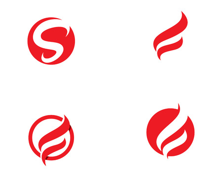 Fire flame nature logo and symbols icons templateのイラスト素材