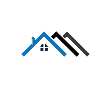 Real estate and home buildings logo icons templateのイラスト素材