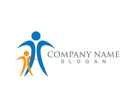 People care success health life template icons.のイラスト素材