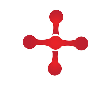 vortex circle  and symbols template icons appのイラスト素材