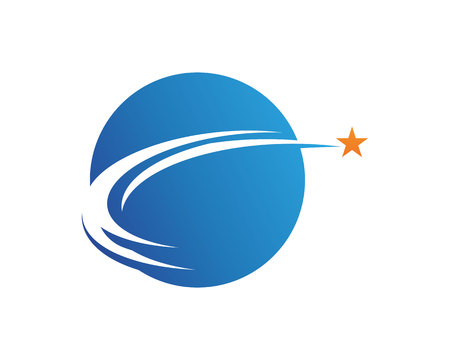 Business finance logo and symbols vector concept illustrationのイラスト素材