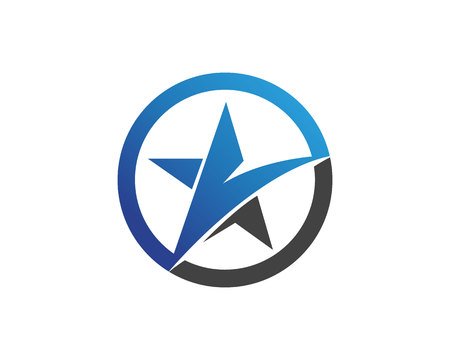 Star falcon Logo Template vector icons appのイラスト素材