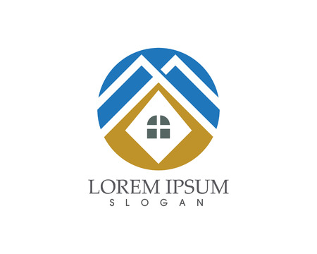 Property and Construction Logo design for business corporate sign..のイラスト素材