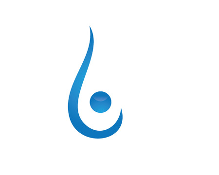 Water nature logo and symbols template icons appのイラスト素材