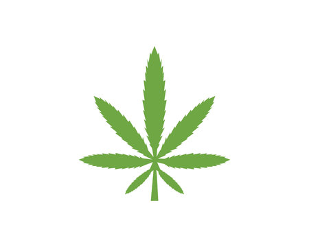 leaf green nature logo and symbol template Vectorのイラスト素材