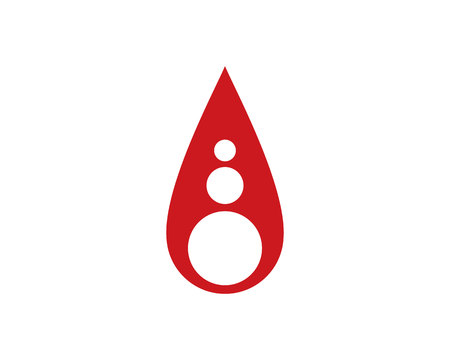 Blood vector iconsのイラスト素材