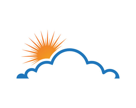 Cloud servers data logo and symbols iconsのイラスト素材