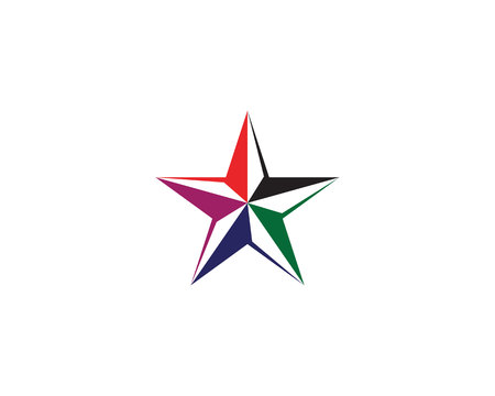 Star template vector icon illustration designのイラスト素材