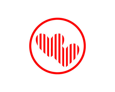 Love Logo and symbols Vector Template iconsのイラスト素材