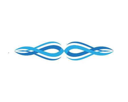 infinity logo symbol template icons vectorのイラスト素材