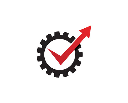 finance logo symbols vector concept illustrationのイラスト素材