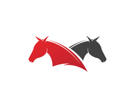 Horse Logo Template Vectorのイラスト素材