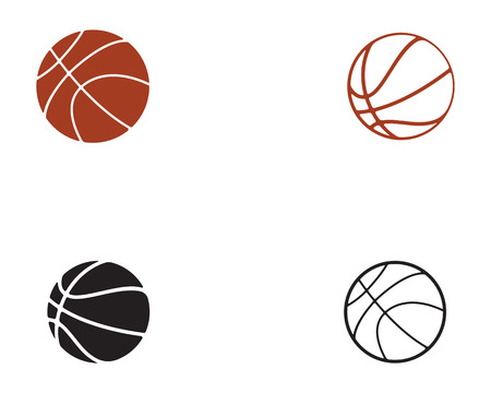 Basketball player jumps to dunkのイラスト素材