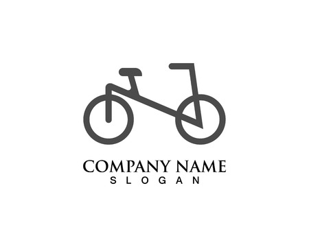 Bicycle. Bike icon vector. Cycling concept. Sign for bicycle path Isolated on white background.のイラスト素材