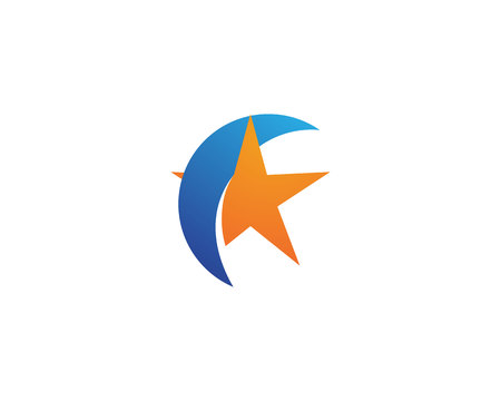 Star logo template vector icon illustration designのイラスト素材