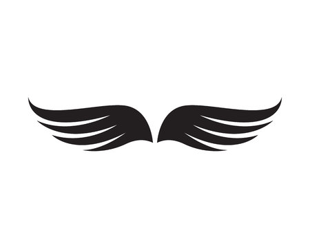 Flacon wing template icon vector designのイラスト素材