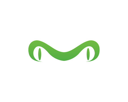 green frog symbols icon and templateのイラスト素材