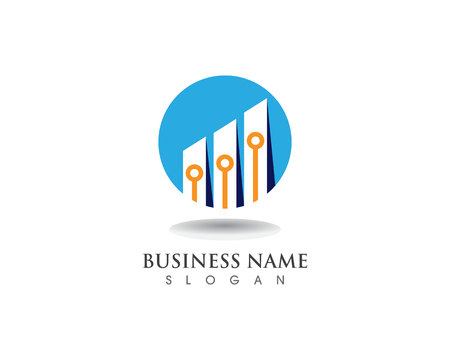 Finance business logoのイラスト素材