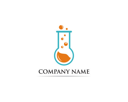 Lab logo vector icon templateのイラスト素材