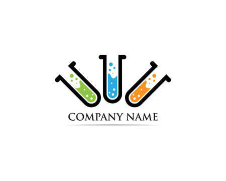 Lab logo vector icon templateのイラスト素材