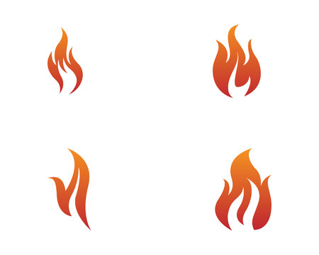 Fire vector iconのイラスト素材