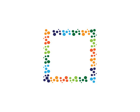 Circle icon vector templateのイラスト素材