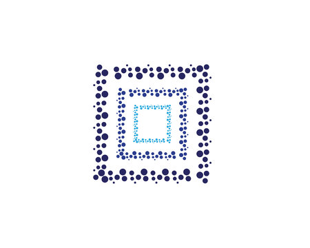 Circle icon vector templateのイラスト素材