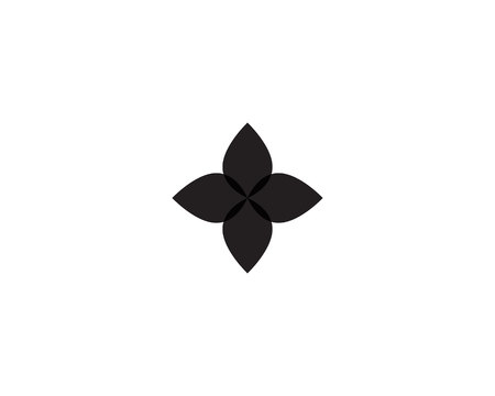 leaf green nature icon and symbol template Vectorのイラスト素材