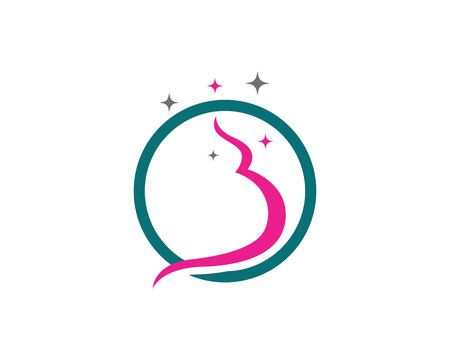 Pregnant template vector icon illustration designのイラスト素材